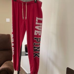 PINK VICTORIA SECRET SWEATS